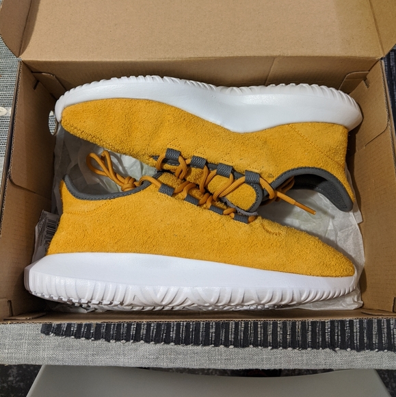 adidas tubular shadow yellow